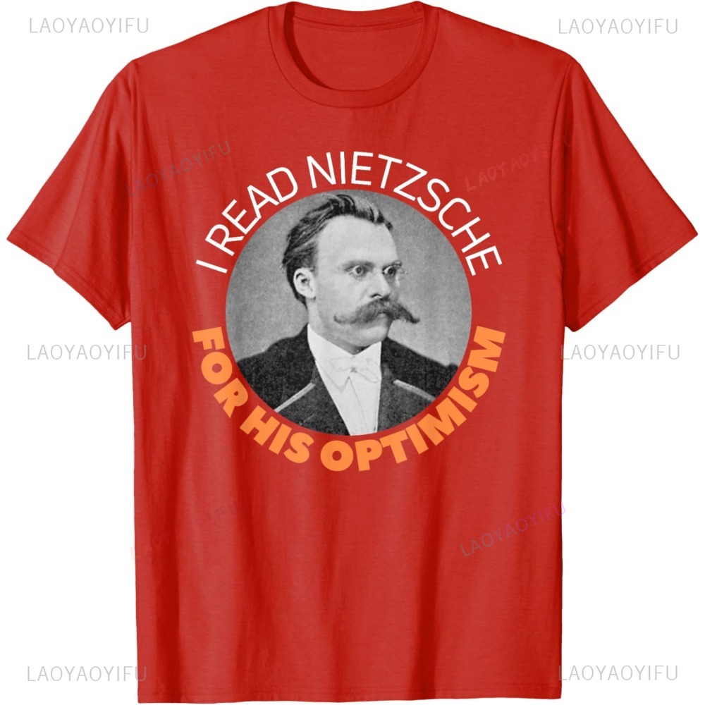 Vintage Fashion Jersey - Friedrich Nietzsche Optimizm Hediye Alman Felsefe