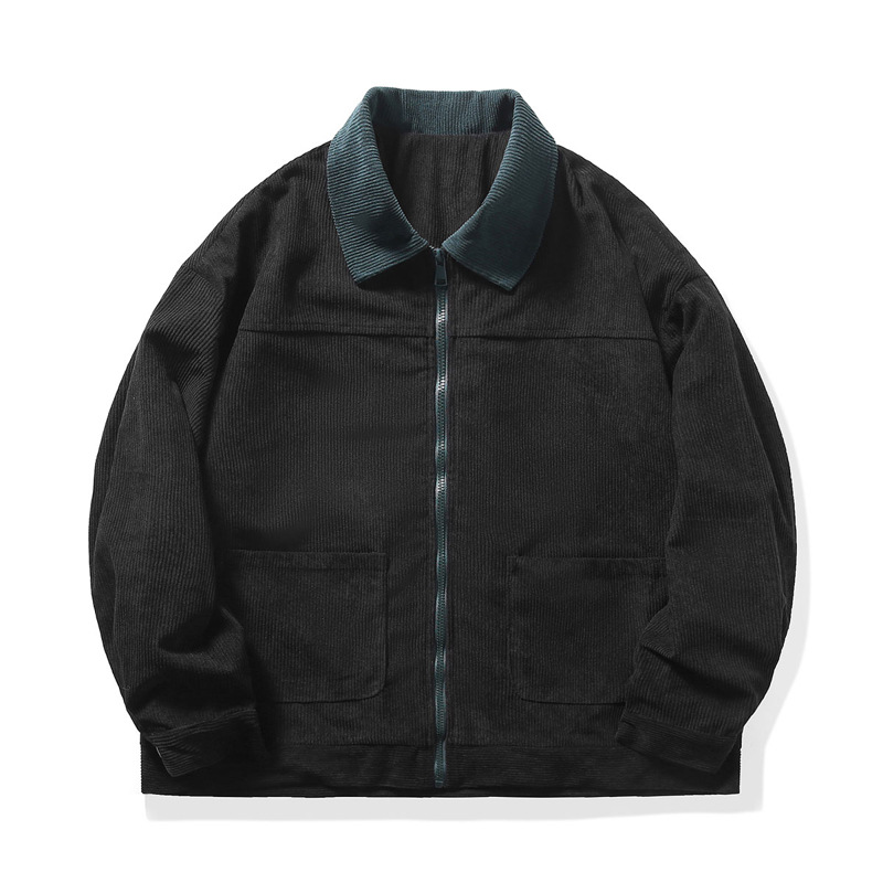 Vintage Windbreaker Nylon - Amerikan Tarzı Vintage 2026 Erkekler Bombacı