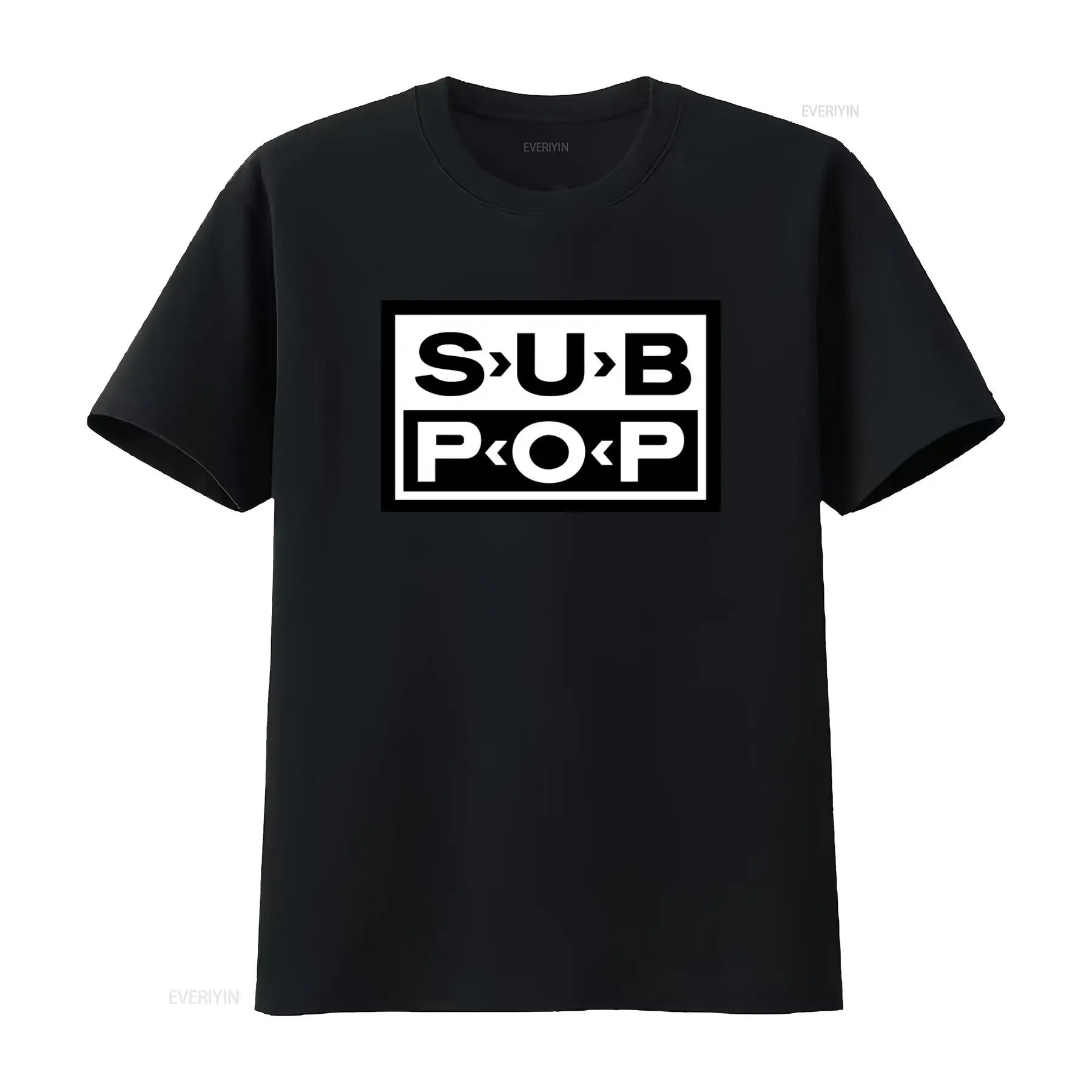 Sub Pop Logolu Tişört Siyah Be - Vintage Fashion Jersey incelemesi ve fiyatı