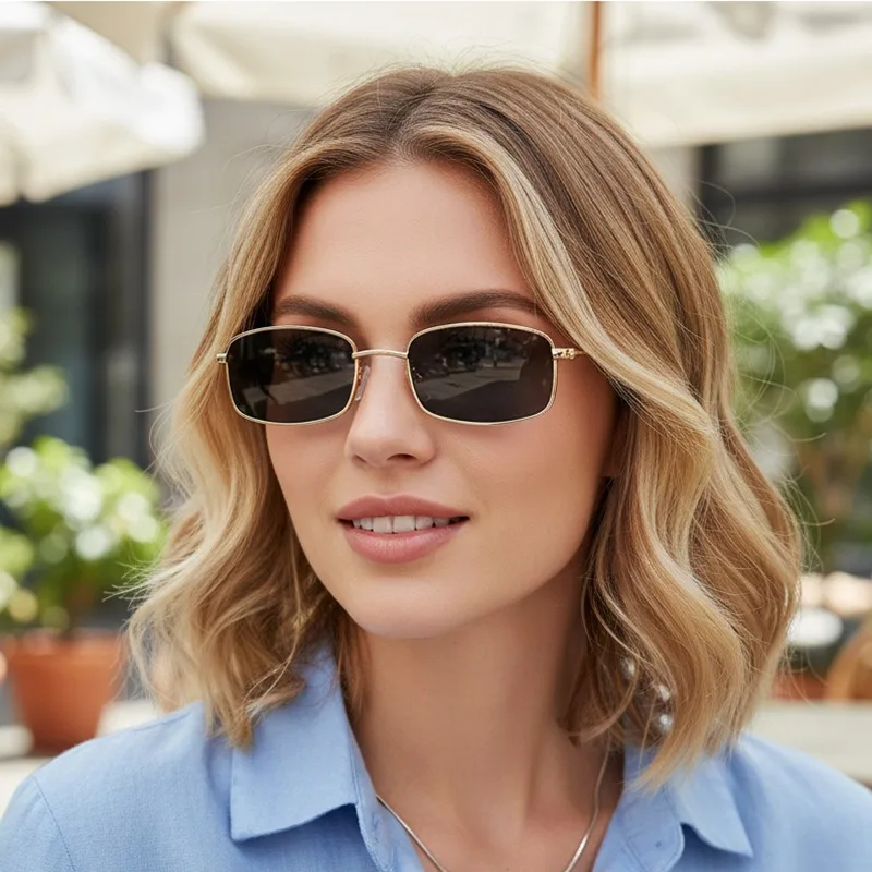 Yeni Küçük Kare Güneş Gözlüğü, - Vintage Fashion Enthusiasts incelemesi ve fiyatı